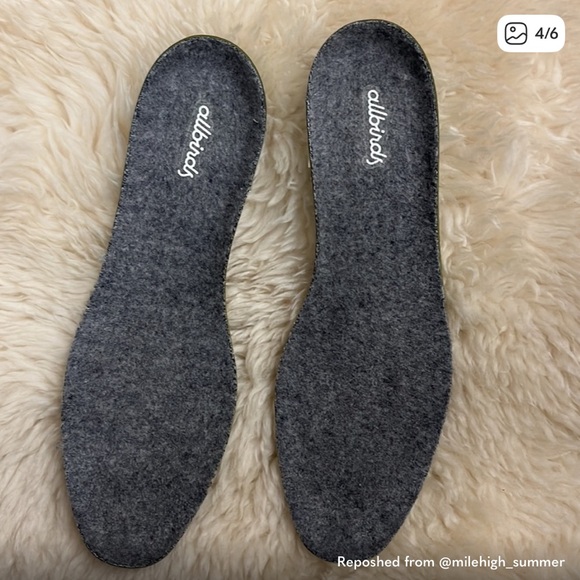 AllBirds Navy Woven Flats 7.5 - Picture 4 of 6